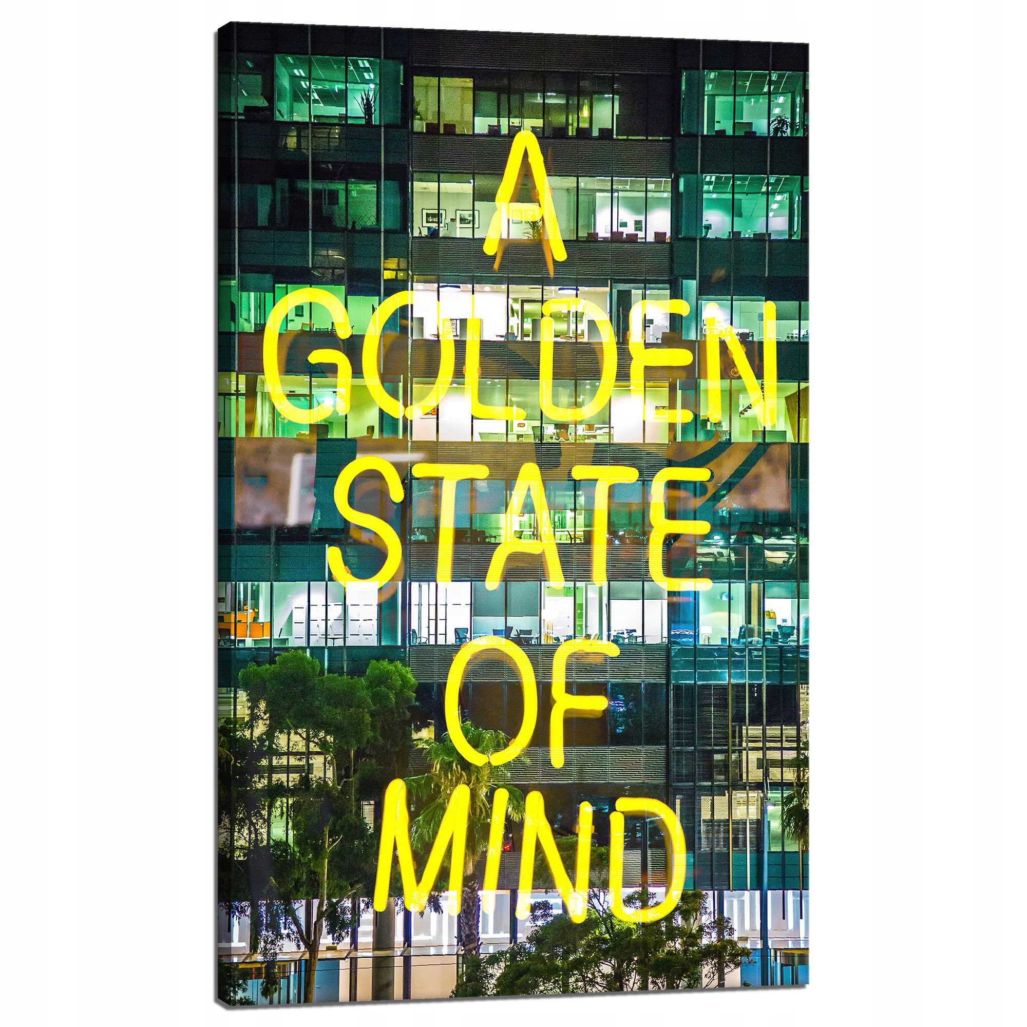 Obraz na plátně Architektura State of mind Jasné Graffiti 60x100 cm