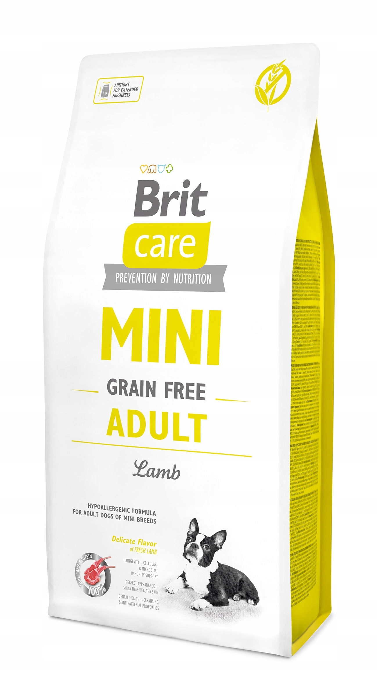 Levně Brit Care Mini bezobilné suché krmivo pro dospělé psy s jehněčím 2 kg