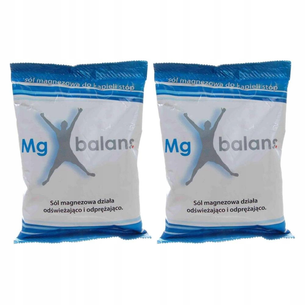 

2 x Mg Balans Sól Magnezowa do Kąpieli Stóp 200g