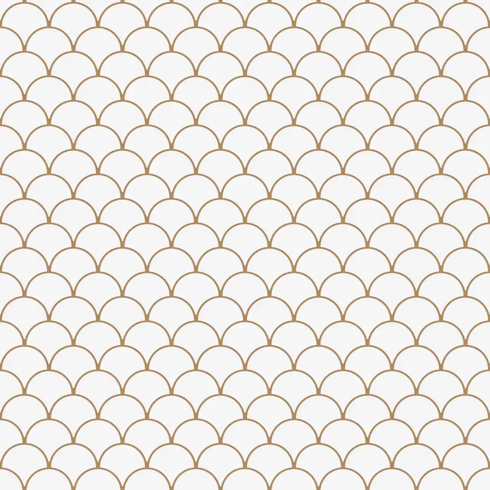 MOZAIKA CERAMICZNA FISH SCALE WHITE MAT BIAŁA Marka Szklane Mozaiki