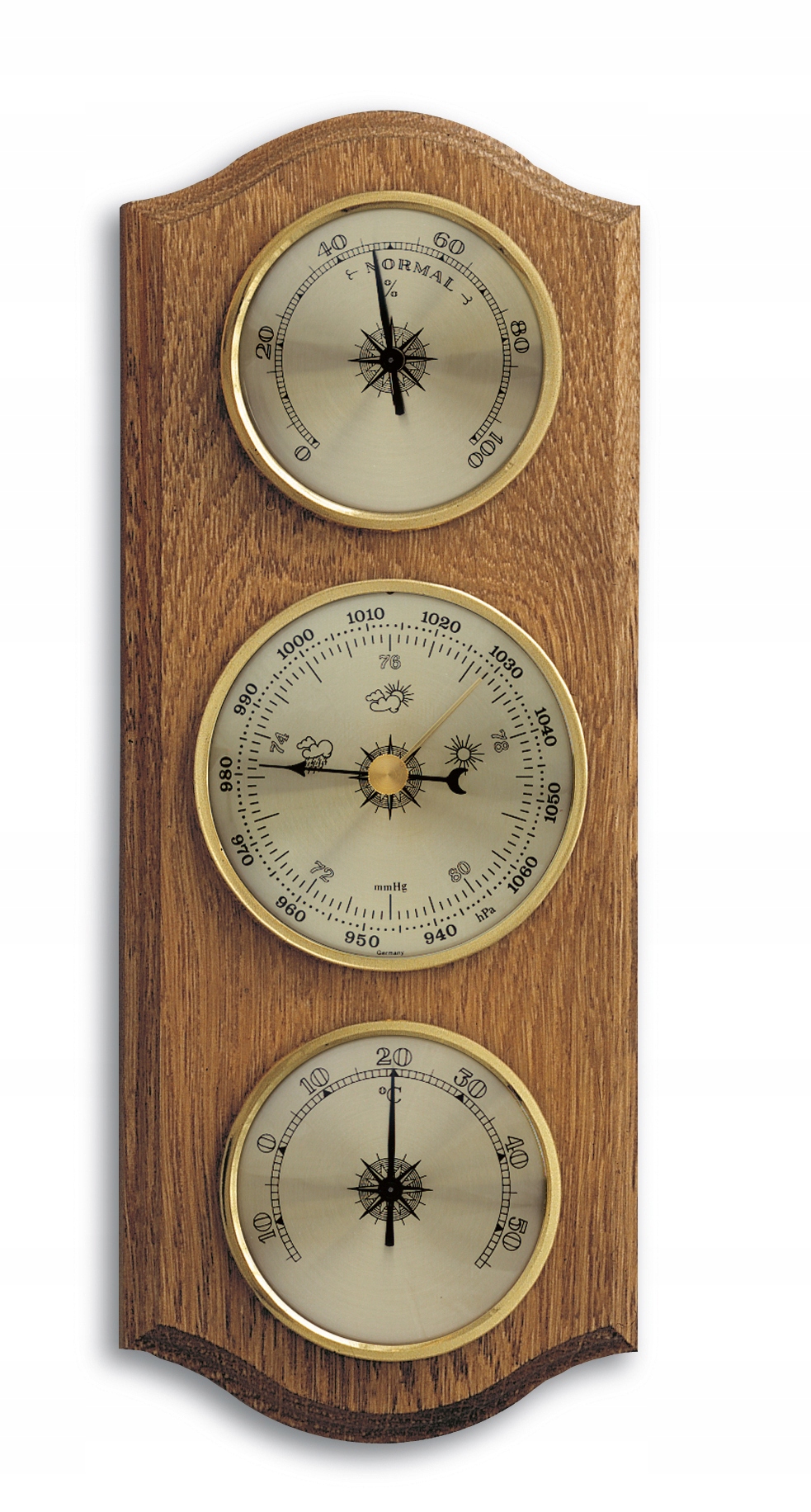 Dřevěná Meteorologická Stanice s barometrem Tfa Germany