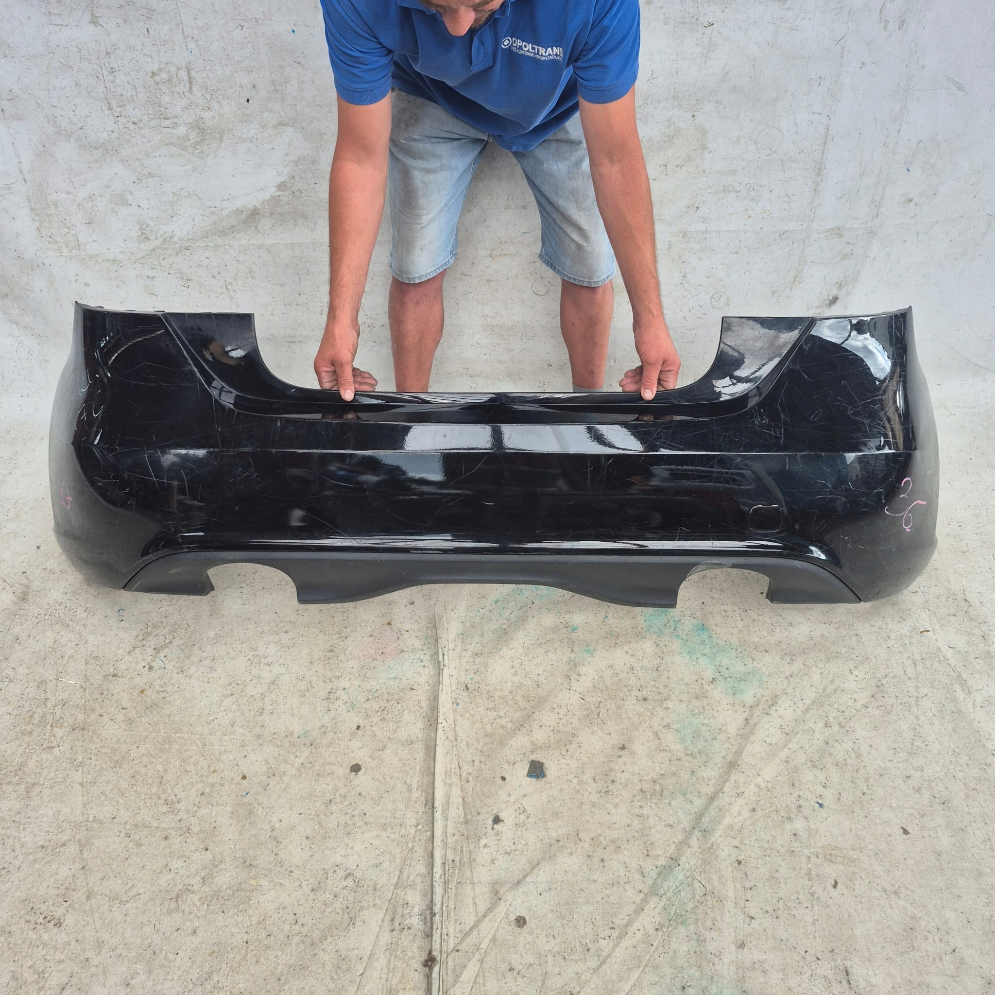 MERCEDES A-KLASA W176 12- bumper rear part rear