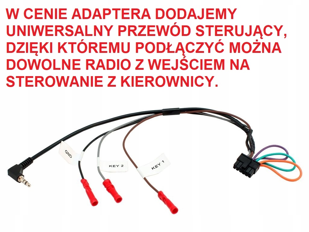 Interfejs Adapter do sterowania z kierownicy AUDI Connects2 CTSAD006.2 Model CTSAD006.2