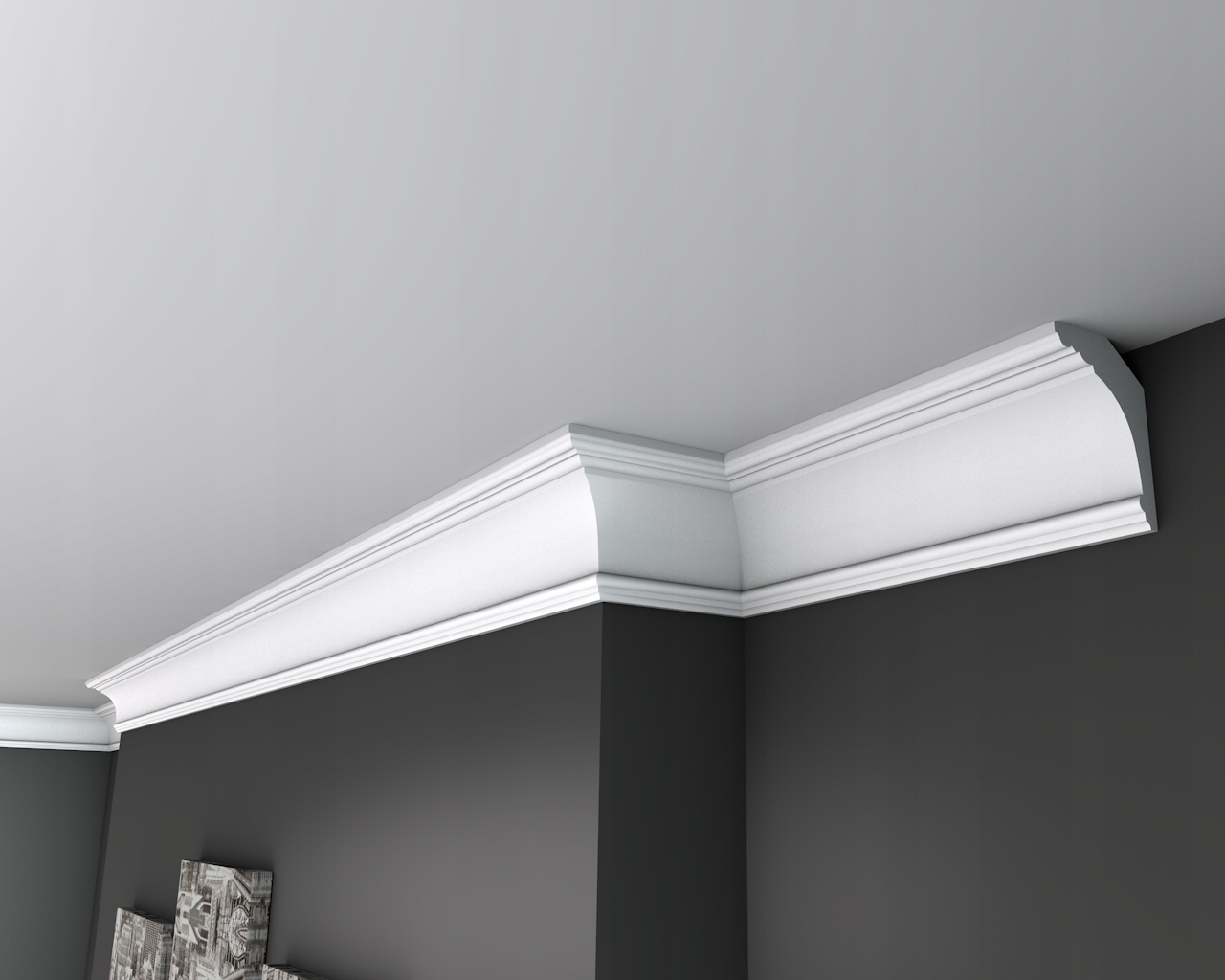 LISTWA SUFITOWA, Gzyms listwa, sztukateria, PLP-8 Kod producenta PLP-8