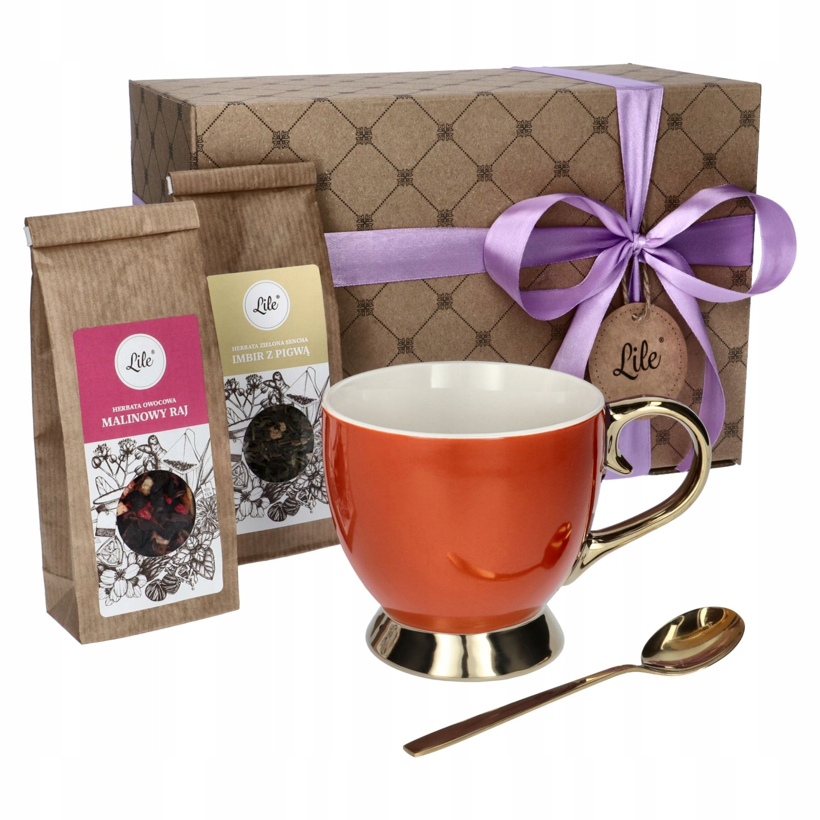 

Filiżanka z herbatą dla babci pudełko