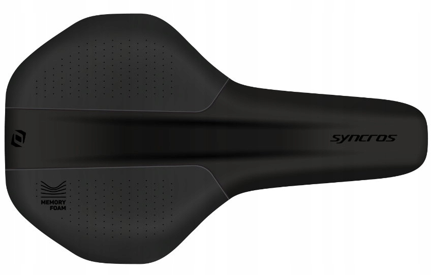 Siodło Capilano Trekking Memory Foam czarne 150 S/m