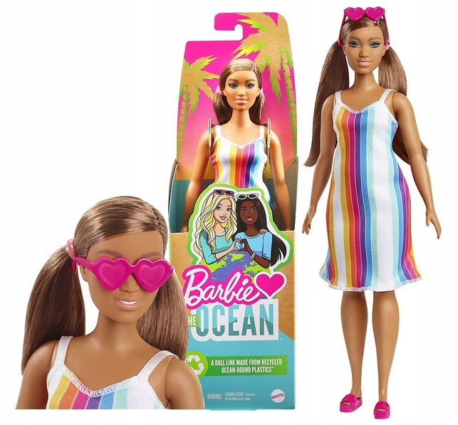

Lalka Barbie Loves The Ocean brązowe włosy