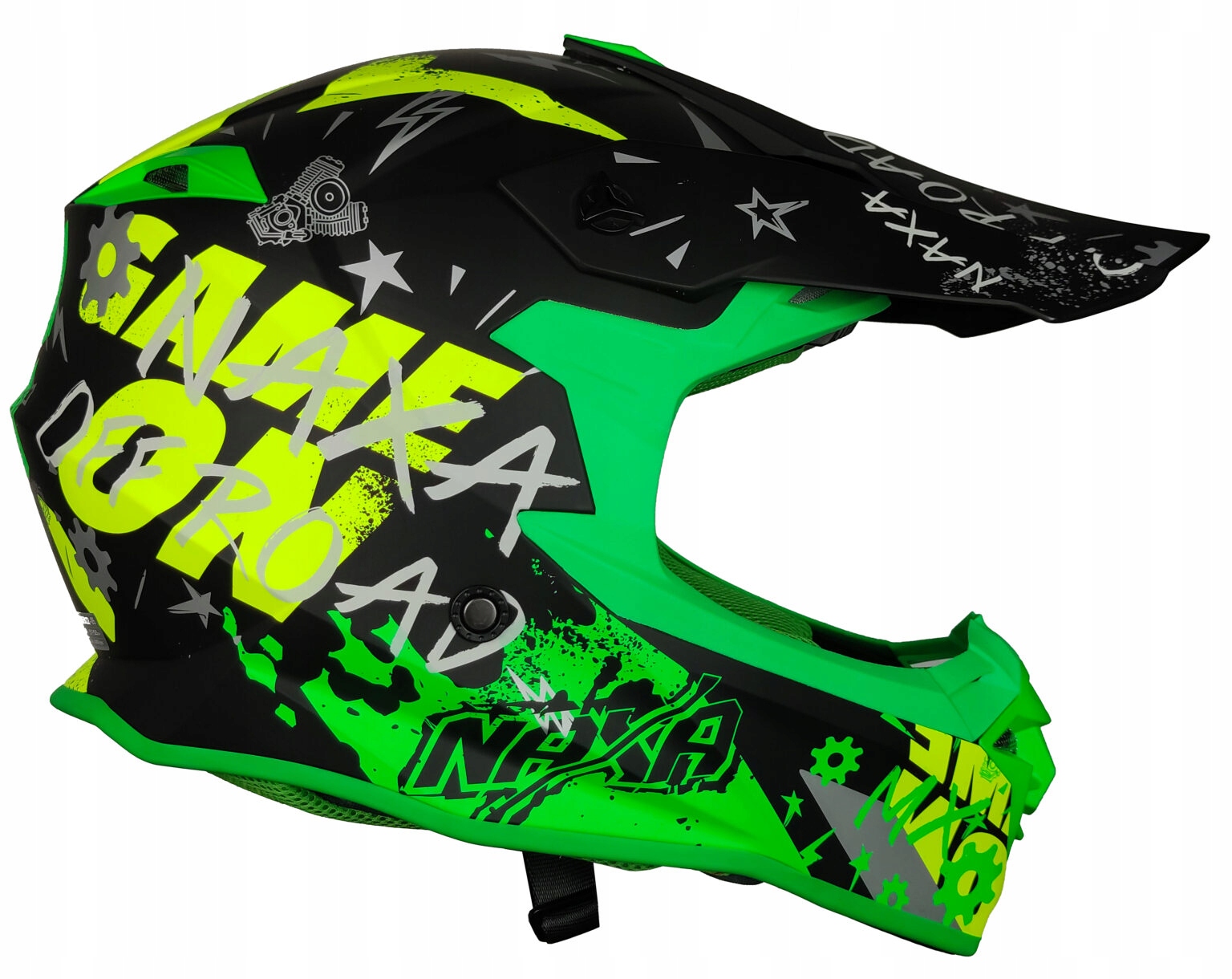 NAXA C9/O KASK MOTOCYKLOWY CROSS QUAD r.M Rozmiar M