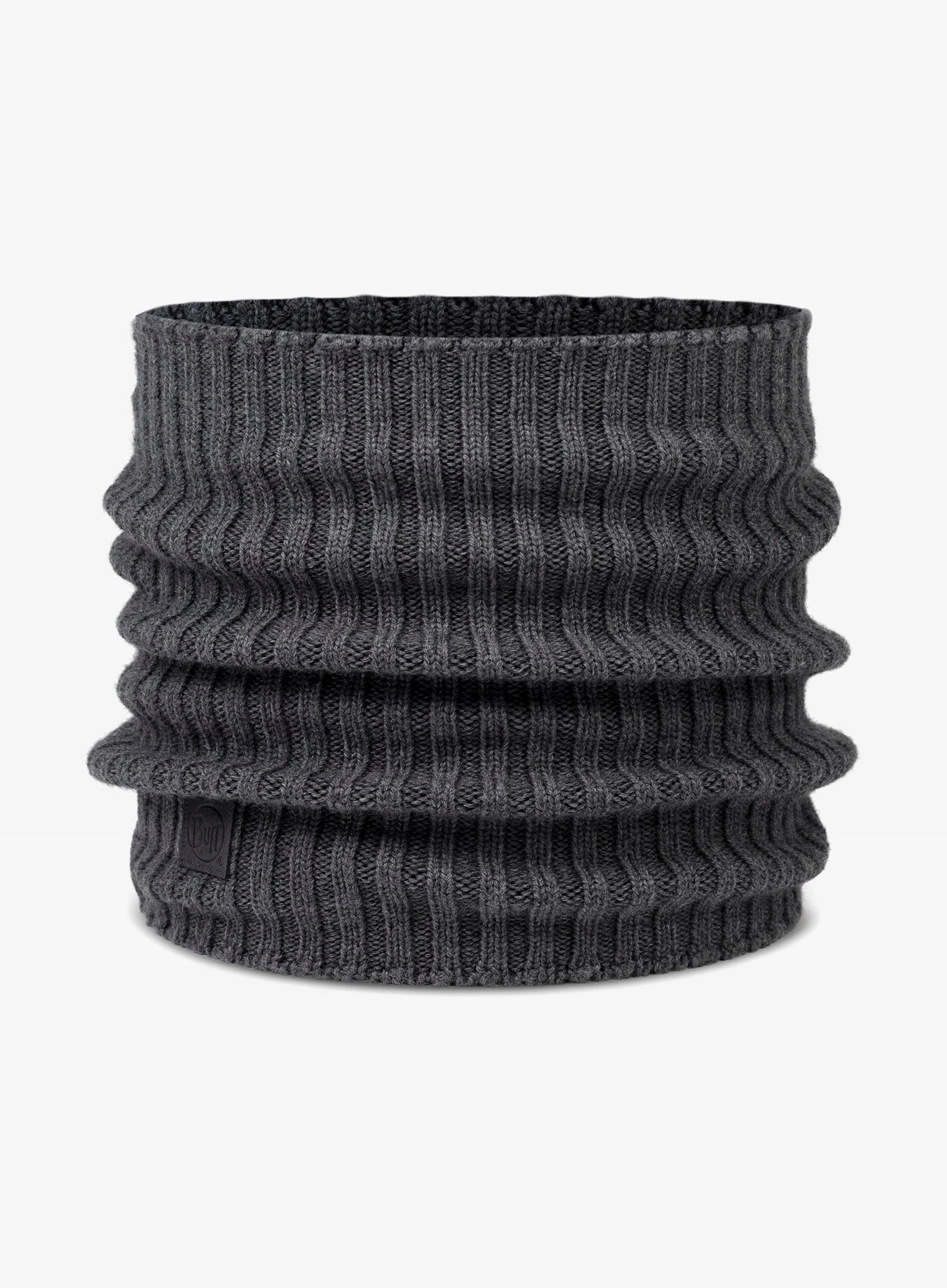 Komin na szyję Buff Knitted Neckwarmer Norval grey heather