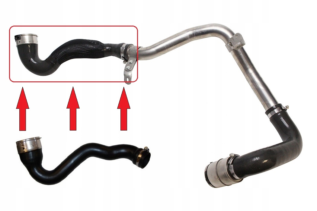 144602717R, 144605171R, - Шланг турбо интеркулера Renault MASTER 2.3 dCi
