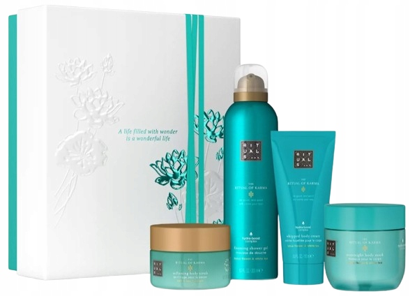 Rituals The Ritual Of Karma Zestaw Prezentowy Pianka Krem Scrub Maska