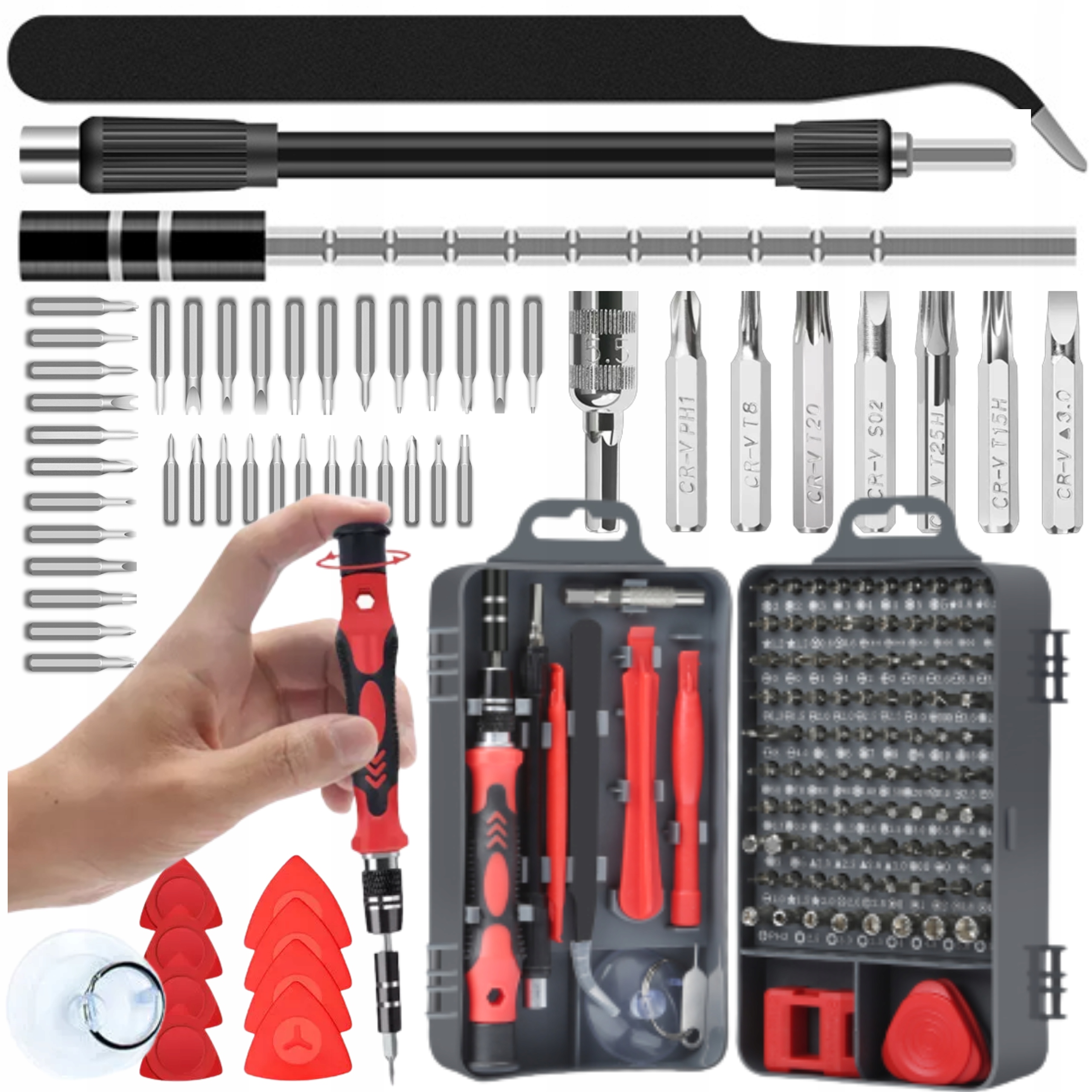 

Zestaw Narzędzi Wkrętaki Precyzyjne Bity Torx 117x