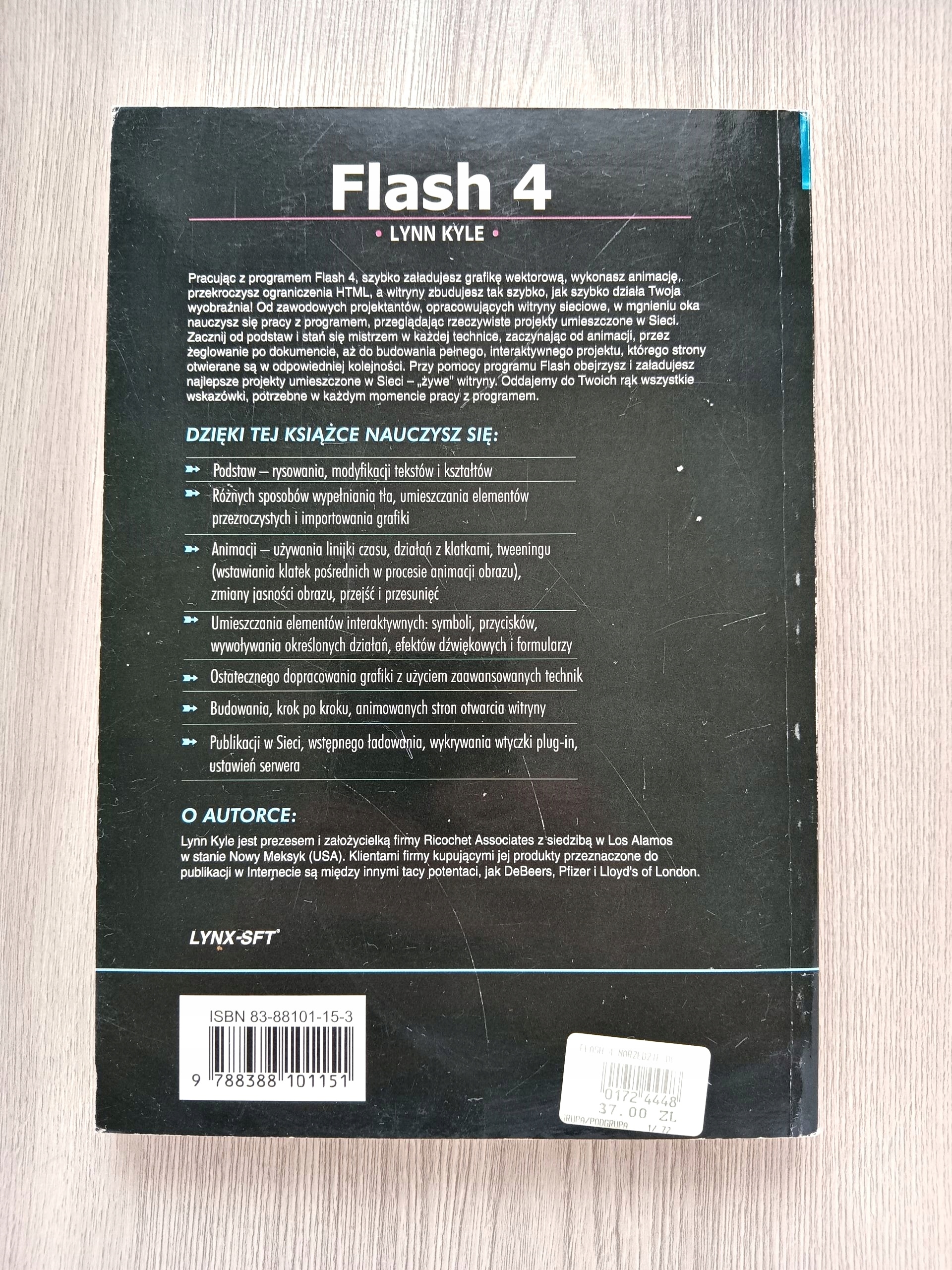 Flash 4 - Lynn Kyle ISBN 9788388101151