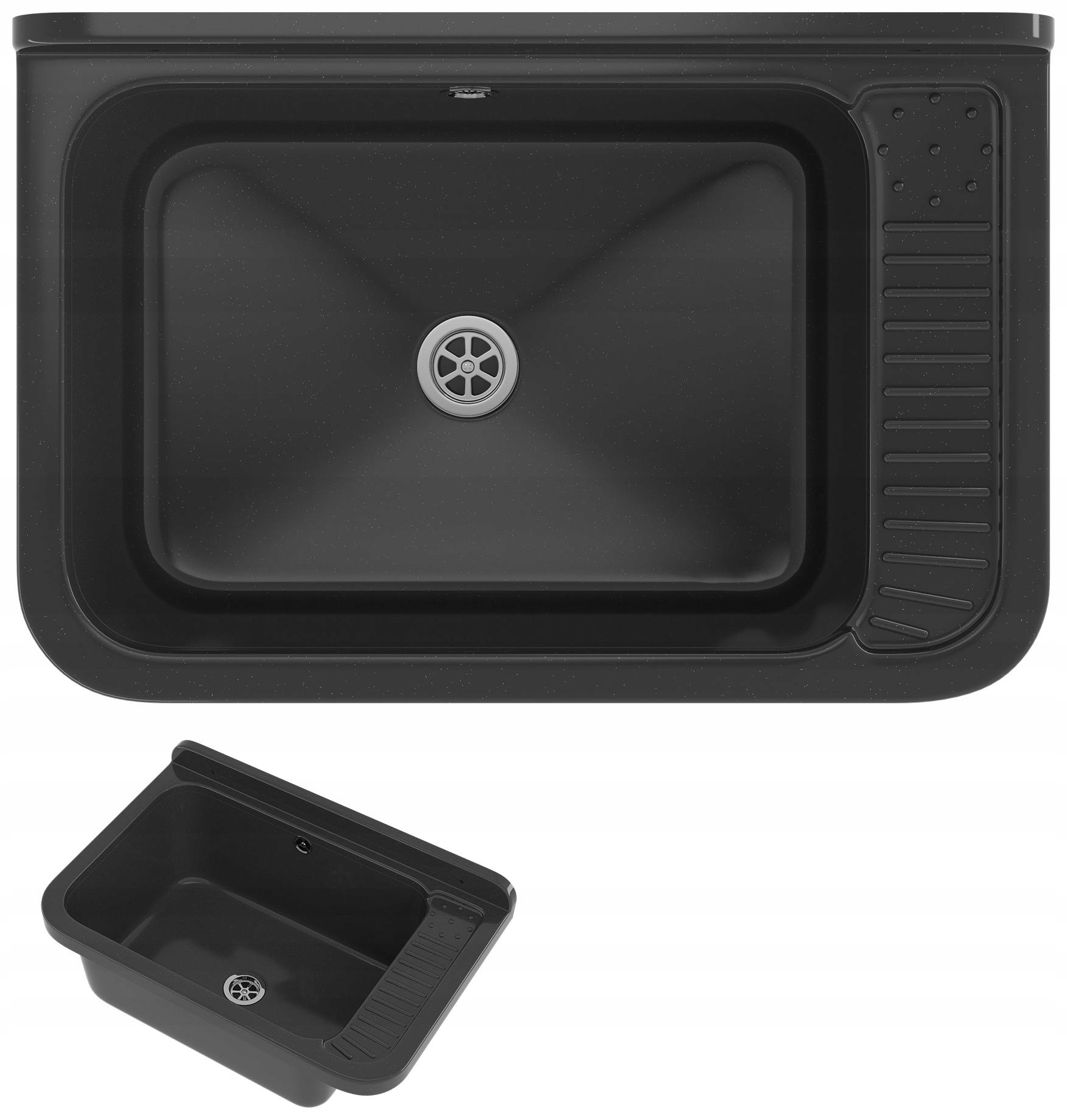 Technický Dřez Technický Černý Pracovní Komora Prádelna Garáž Velká