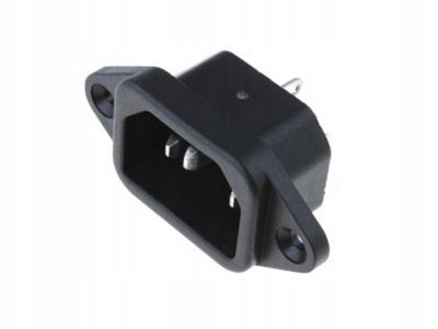 

Wtyk zasilający Ac 3 pin 10A 250V 19,5x27,5mm