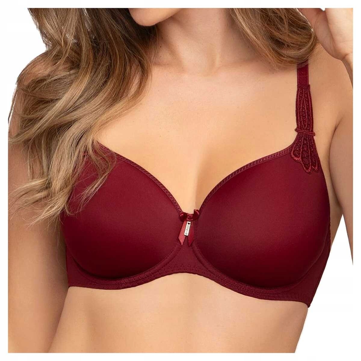 Corin Podprsenka hladká, vycházková Virginia 17871 burgundská 80B