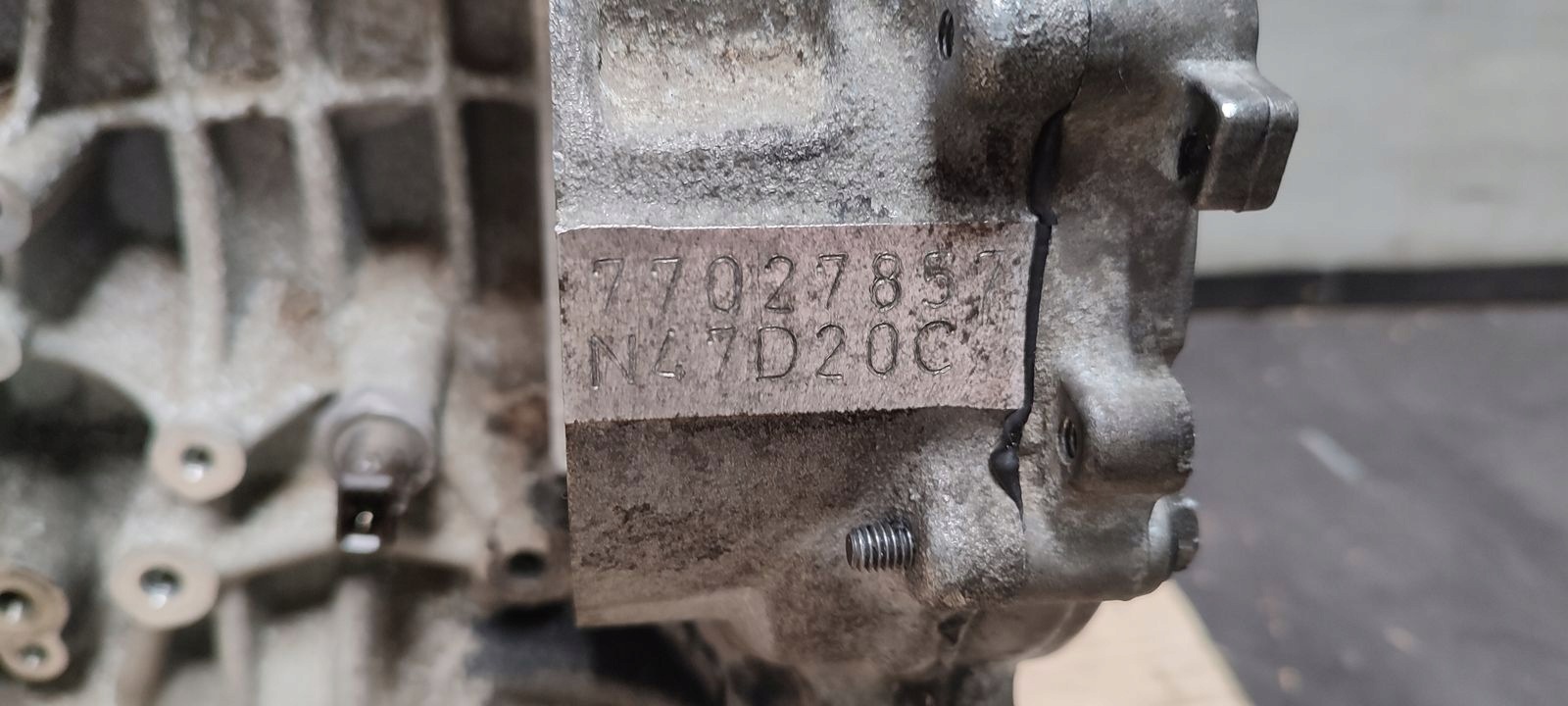 Blok dol of the engine BMW E90 E91 N47D20C