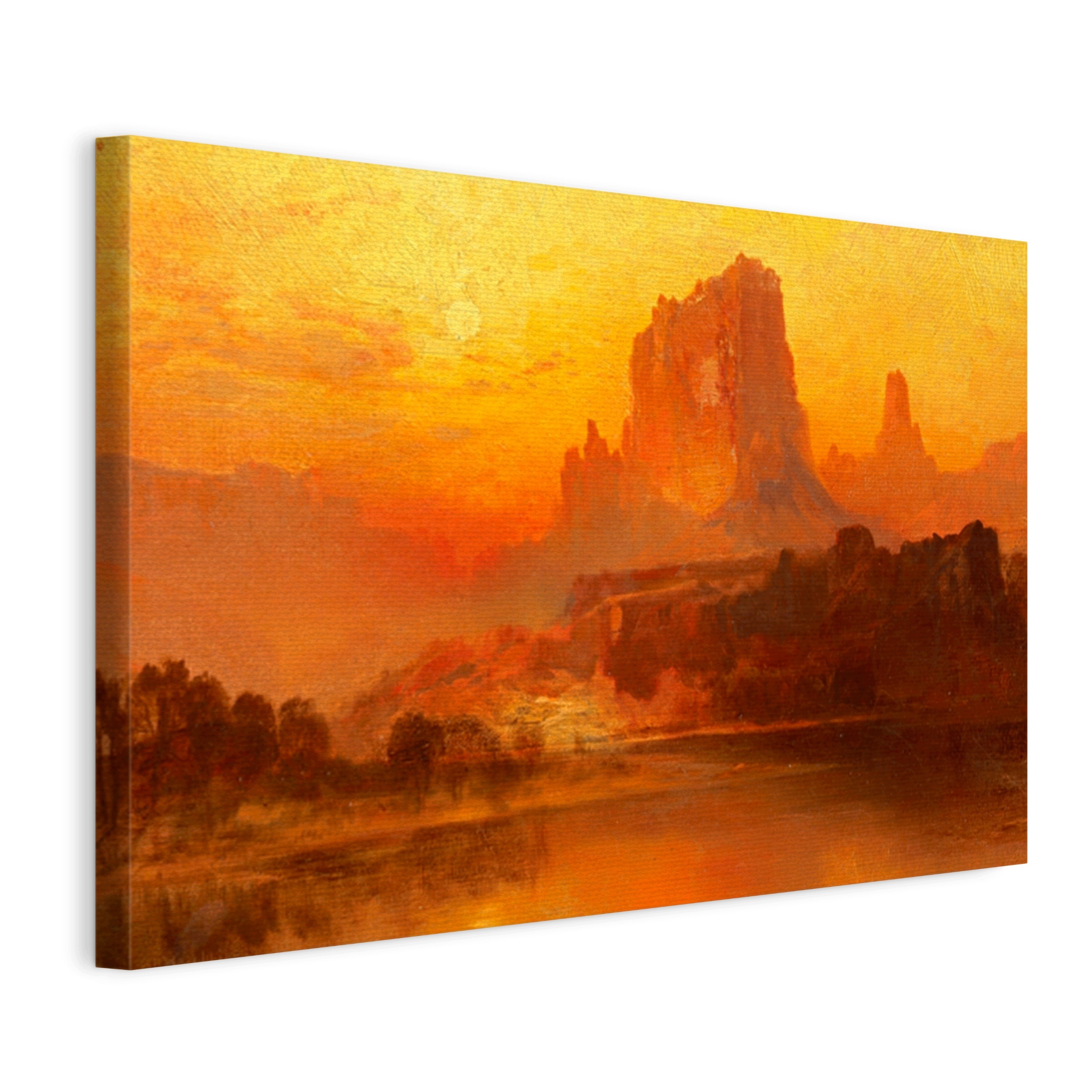 Obraz Na Plátne Thomas Moran Zlatá Hodina (1875) 120x80