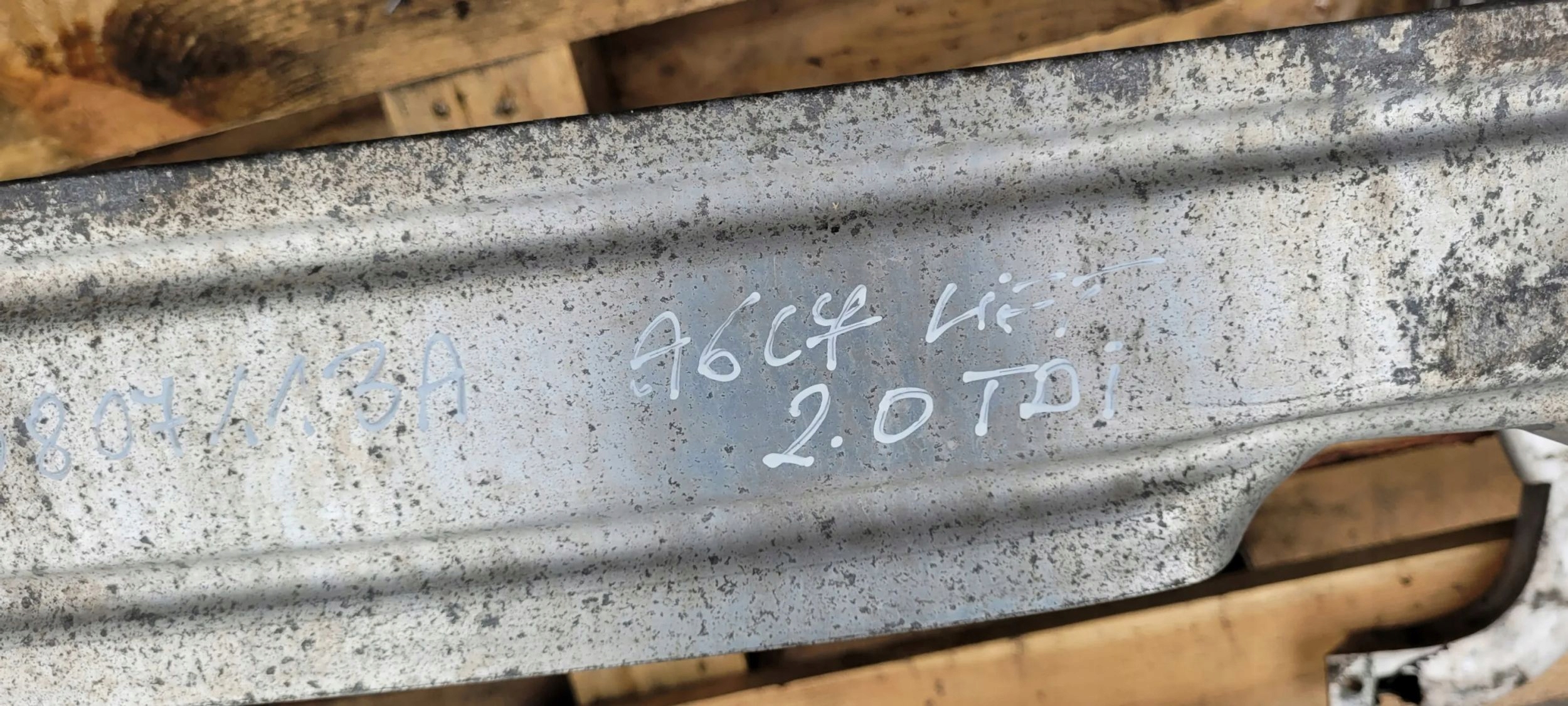 A6 C7 4G LIFT bumper support STREFY left right A7 4G