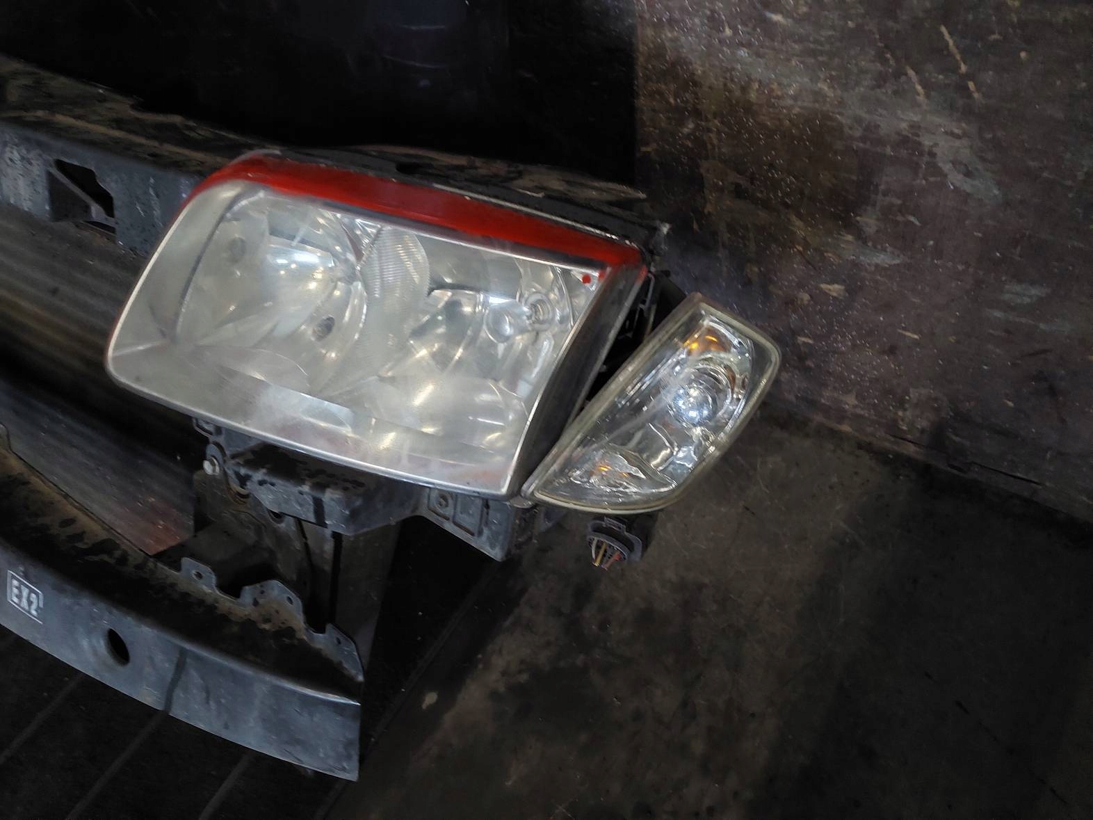 complete front bonnet mirror bumper VOLKSWAGEN POLO III LIFT LC9Z
