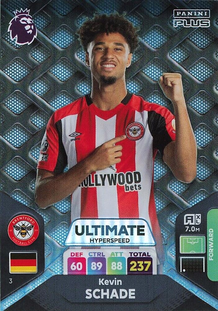 2024 Panini Premier League Plus 3 Kevin Schade Ultimate