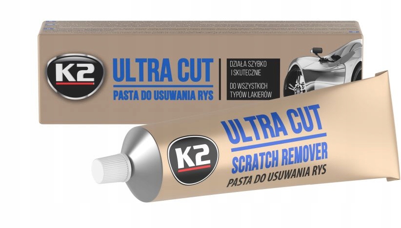 K2 ULTRA CUT Pasta polerska do usuwania rys 100g