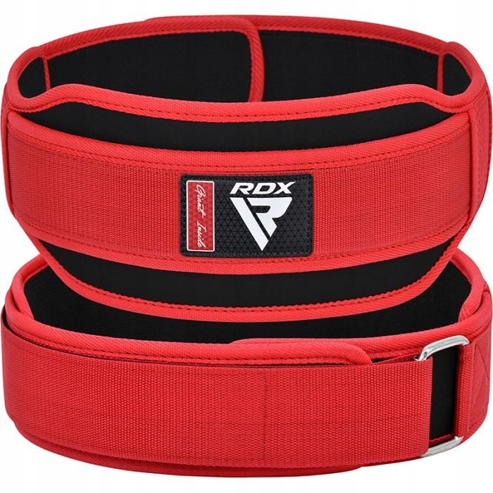 Pas do podnoszenia ciężarów RX5 Czerwony XL