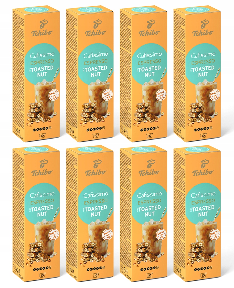 Kawa kapsułki Tchibo Cafissimo Espresso Toasted Nuts Prażony Orzech 80 szt.