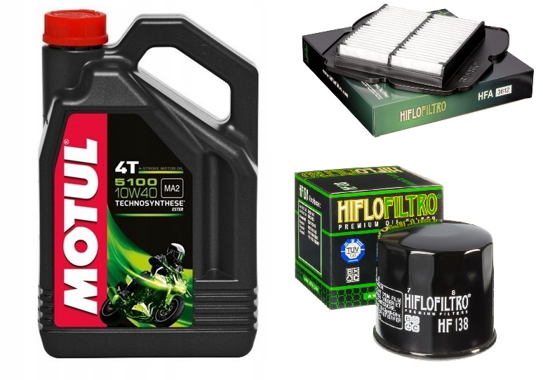 

Olej Motul Filtry Suzuki SV650 03-10