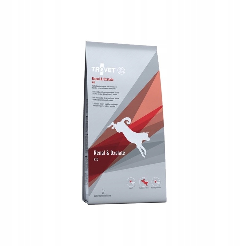 Levně Trovet Renal & Oxalate Rid 3kg Suché Krmivo pro psa Selhání ledvin
