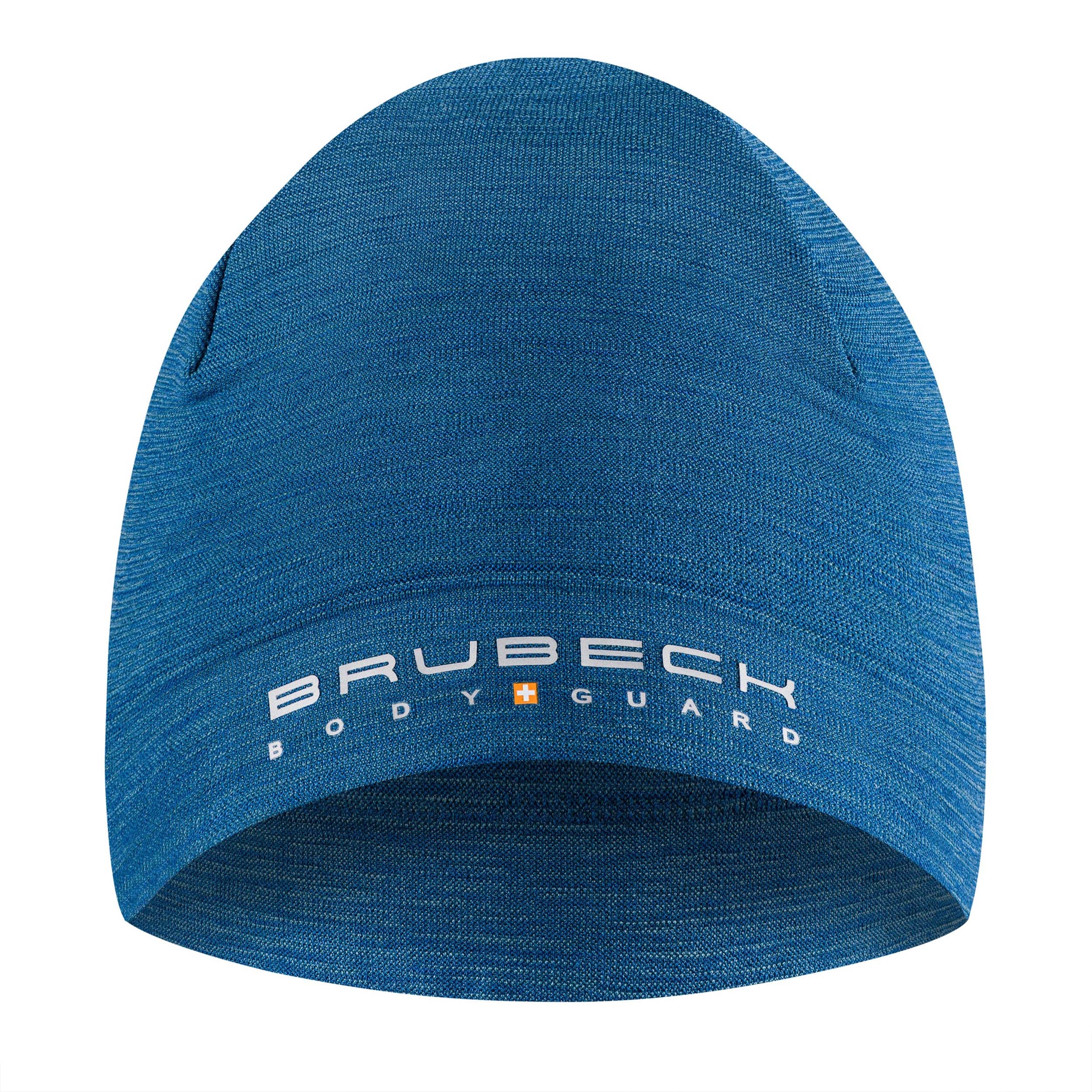 Czapka wełniana dwuwarstwowa Brubeck Extreme Wool jeansowa S/m