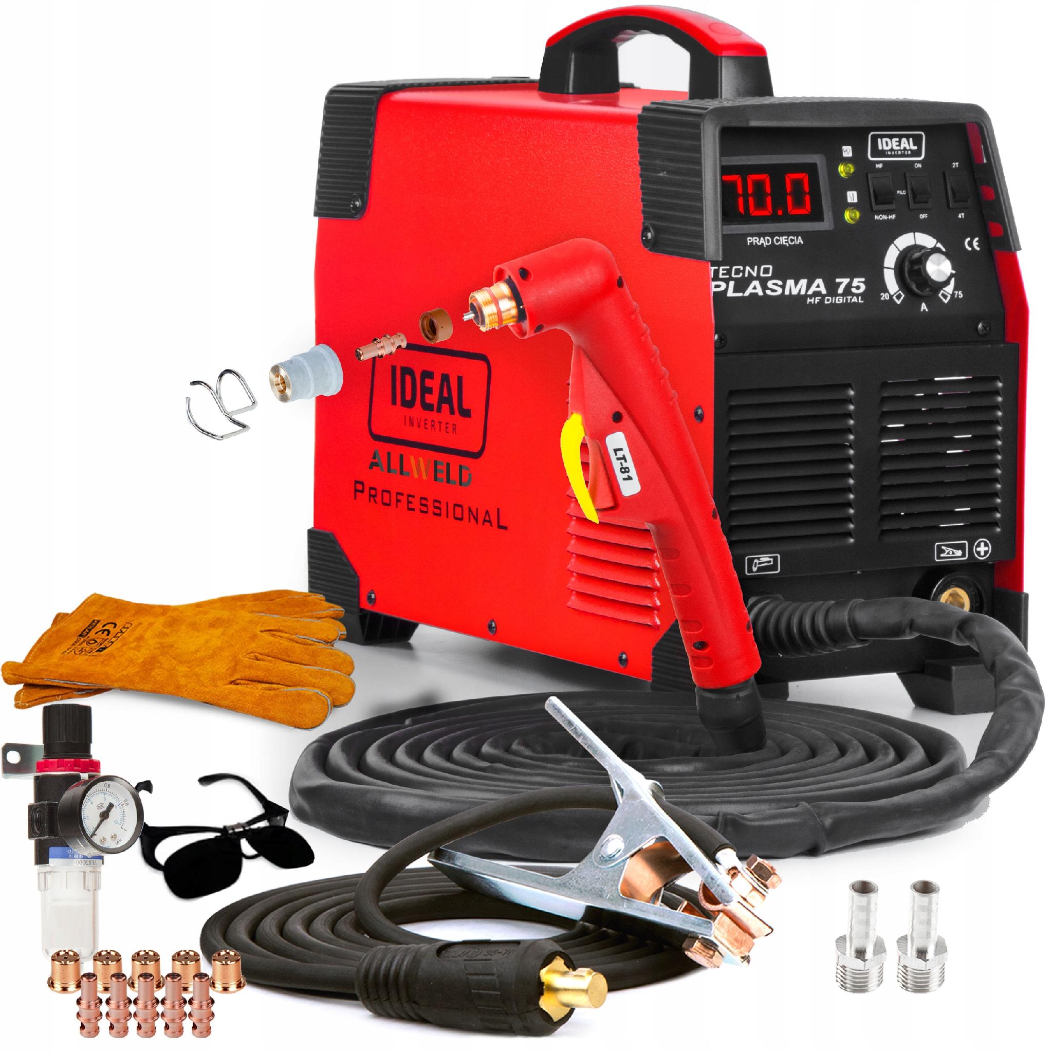 Плазмовий різак плазмовий 25mm IDEAL 70A 400V