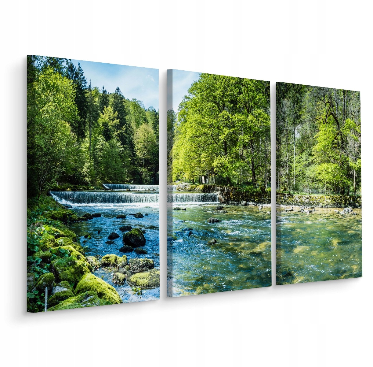 

Obraz 3-częściowy Panorama Wodospad Dekor 120x80