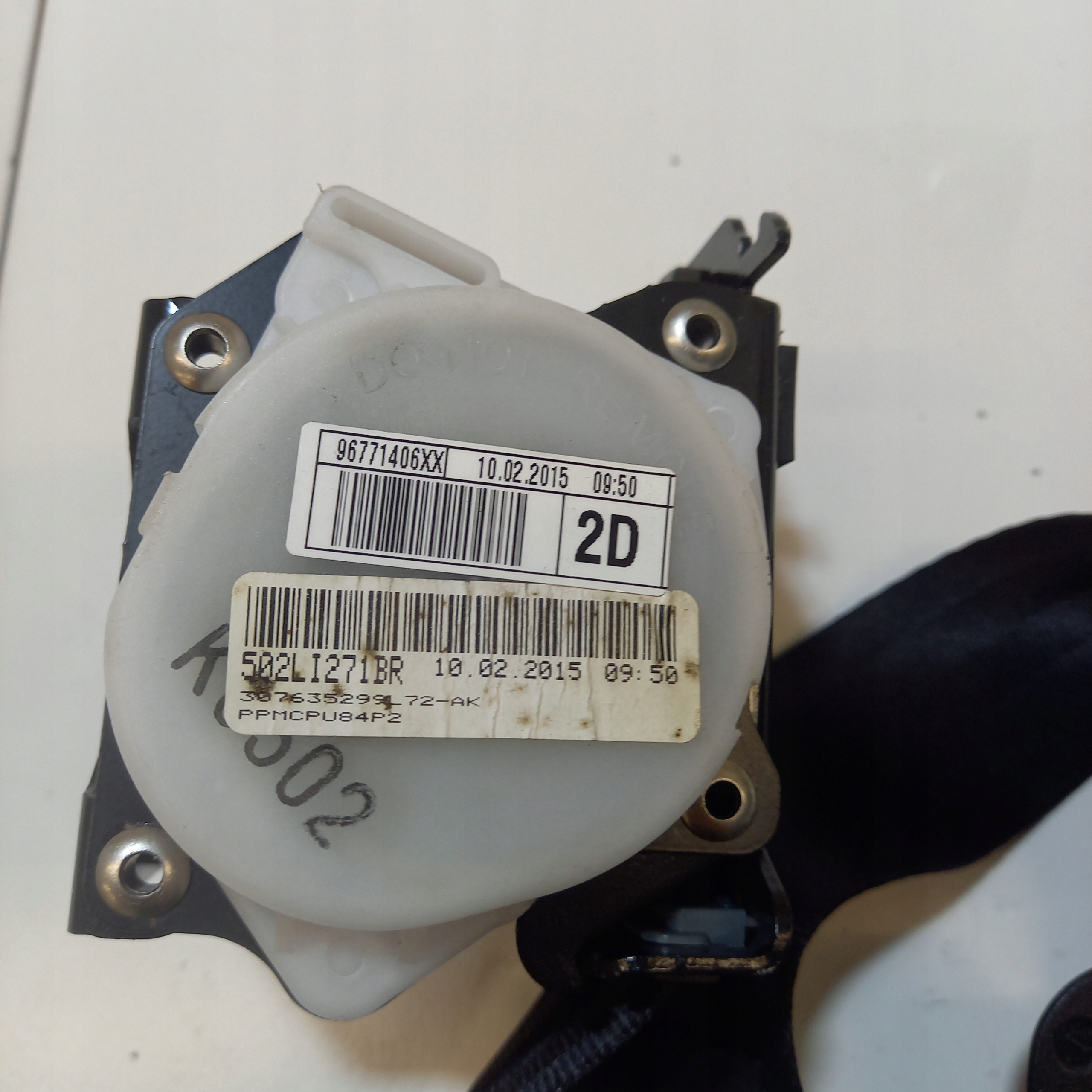 Gurten Sicherheits rechts heck CITROEN C4 PICASSO 2 96771406
