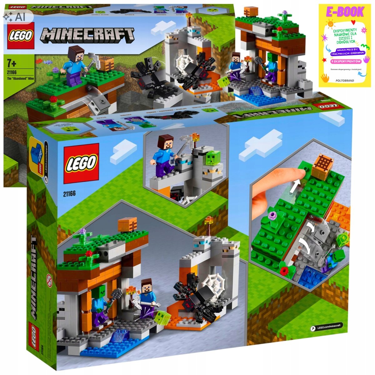 Lego Klocki Minecraft Opuszczona Kopalnia Dla Chłopca Ebook