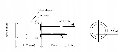 KONDENSATOR elektrolityczny 2200uF 10V 20% Jamicon Kod producenta WLR222M1AG24R