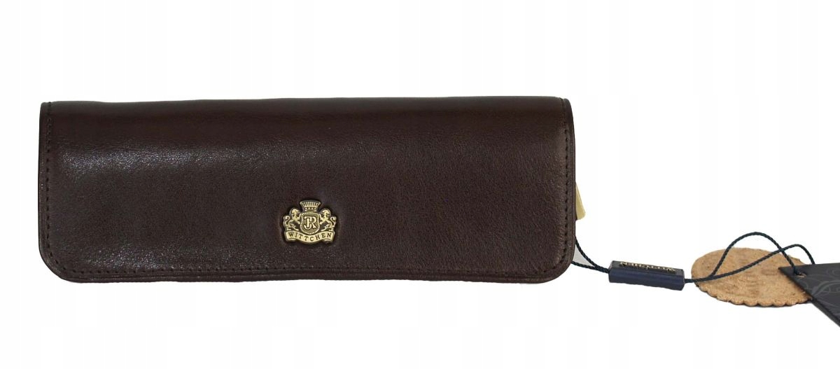 Wittchen Arizona kožené pouzdro na 3 pera, bronzová barva 10-2-001-4