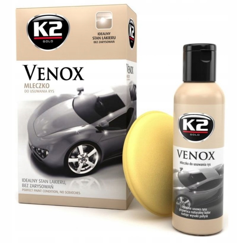 

K2 Venox Mleczko do Usuwania Rys Gąbka