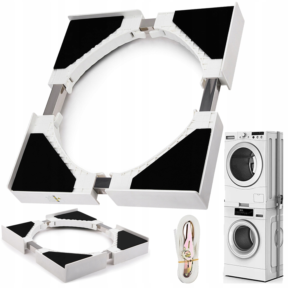 Uniwersalny Łącznik Z Półką Do Suszarki Pralki Stojak Na Pralkę I Suszarkę