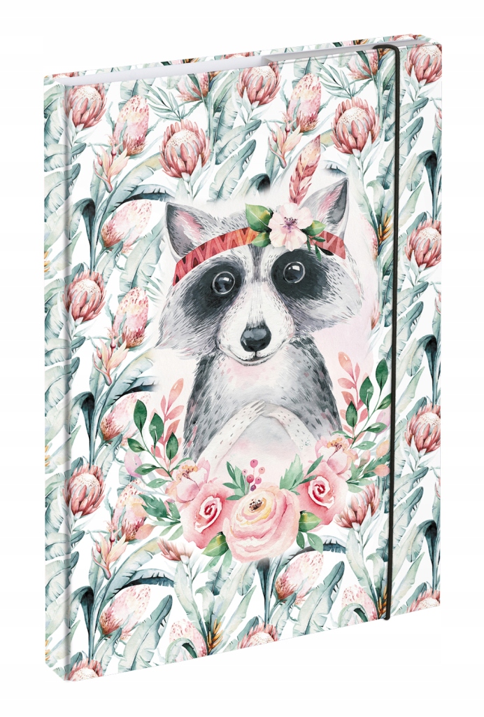 BAAGL Tornistry na zeszyty szkolne A4 Raccoon