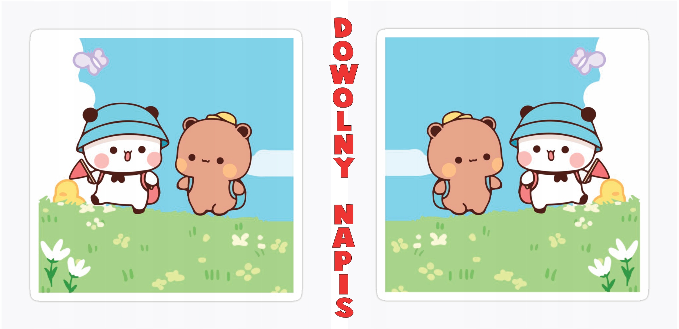 Kubek BUBU LOVES DUDU + imię Marka inna