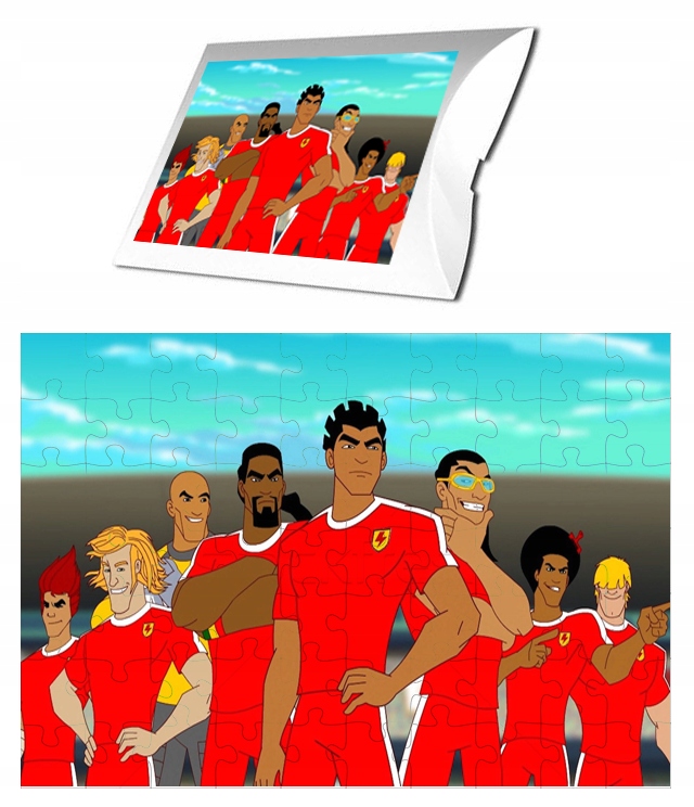 Supa Strikas PUZZLE 70 elementów