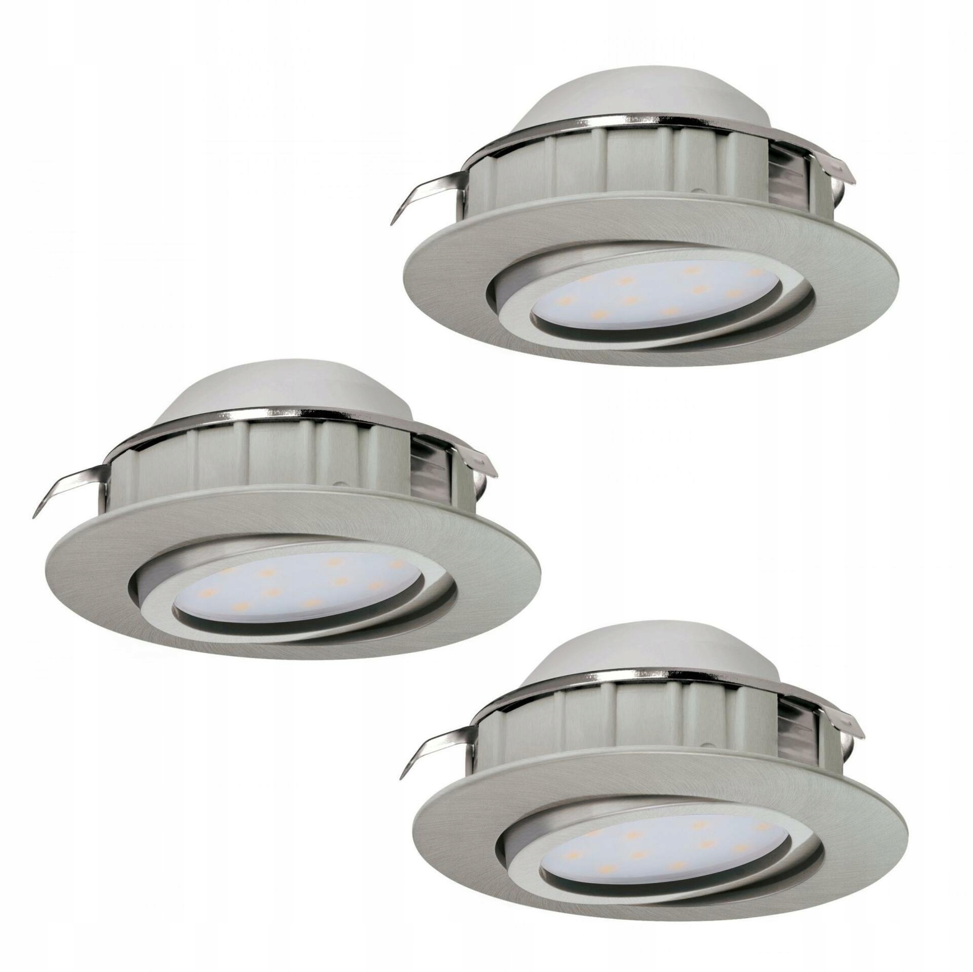 Led bodové svietidlo Eglo Pineda 3x18W matný nikel 3000K