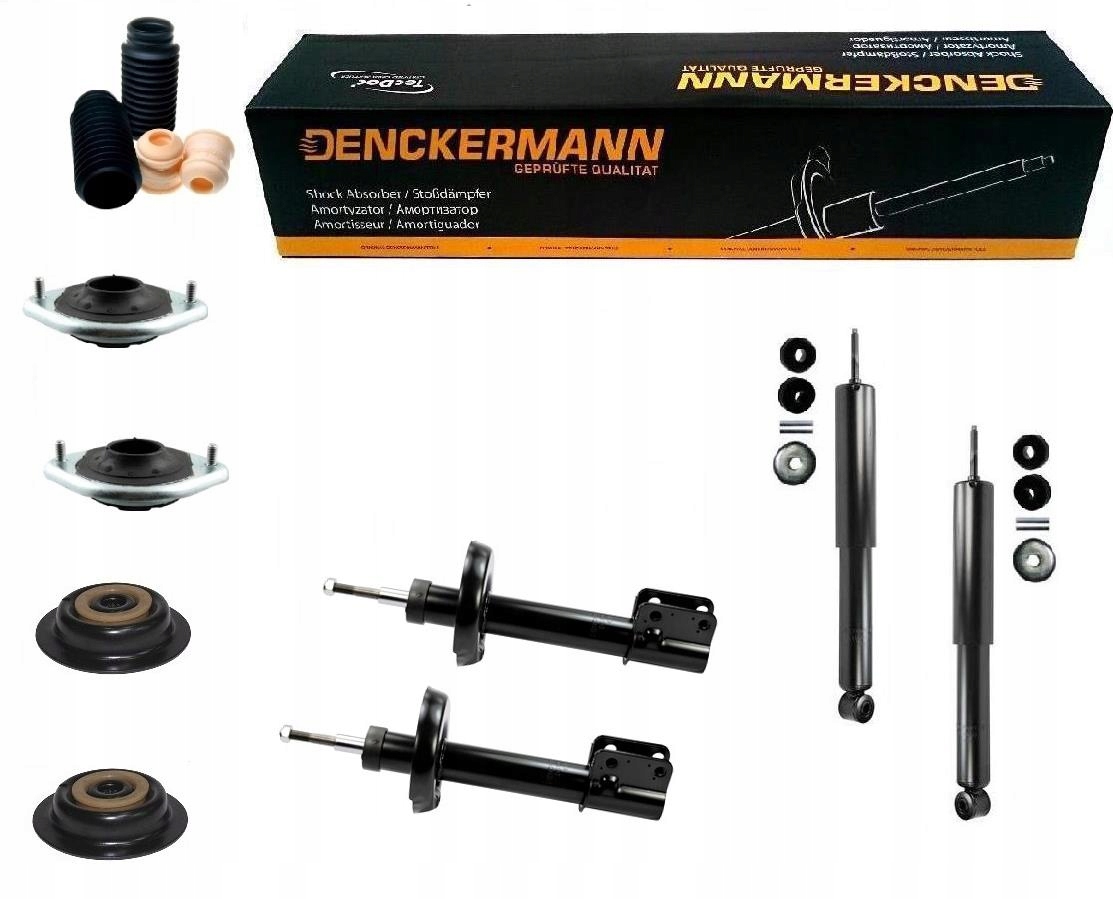 Tlumiče Krytu Upevnění Corsa B Tigra I Přední Zadní Sada