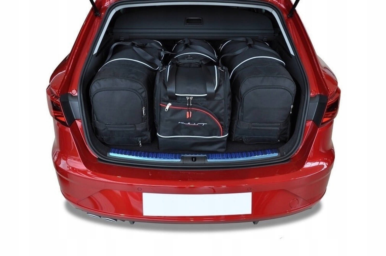 J&j Automotive Sada 4ks cestovných tašiek Sport pre Seat Leon St 2013-2020