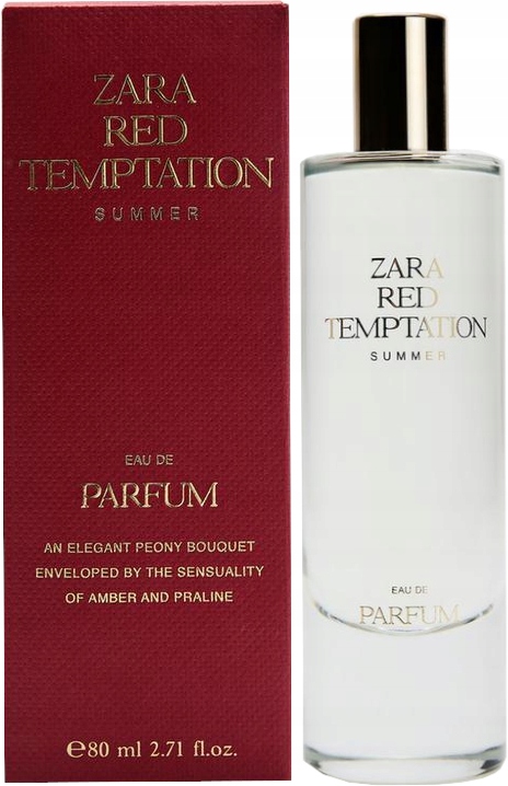 Dámsky parfum ZARA RED TEMPTATION SUMMER 80ml EDP