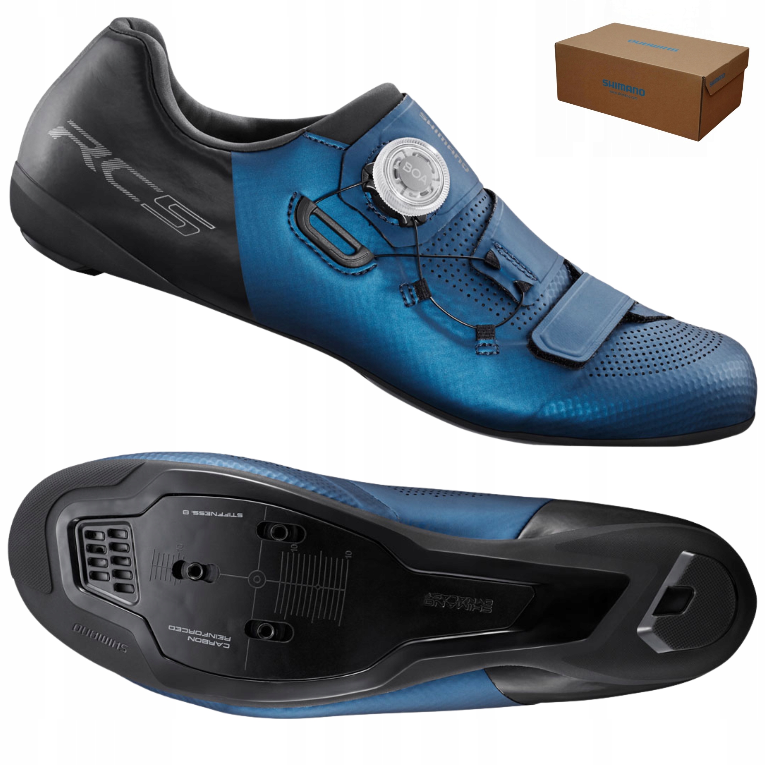 Buty rowerowe Spd szosowe szosa Shimano SH-RC502 RC5 r. 46 Boa Sztywne Box