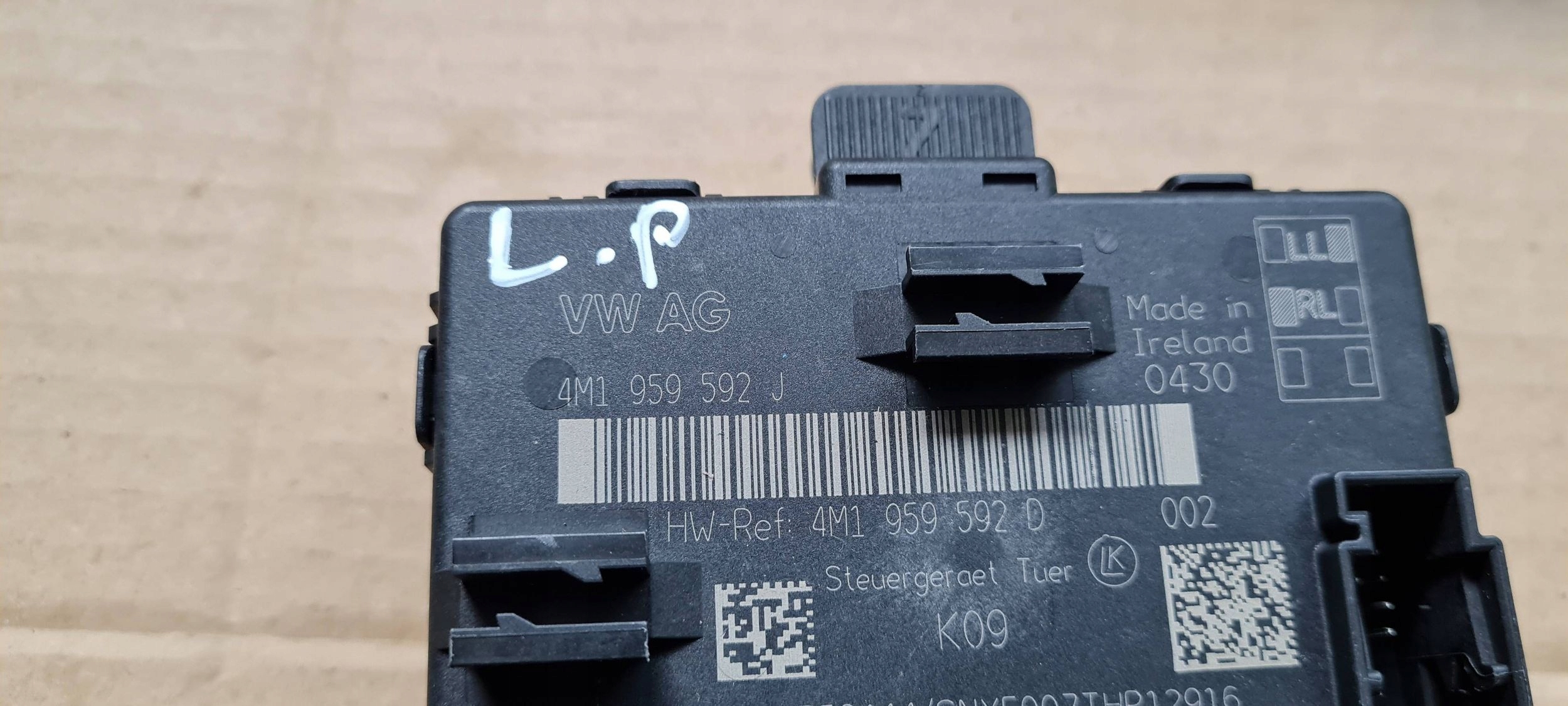 A6 C8 4K module control unit door front 4M1959592J