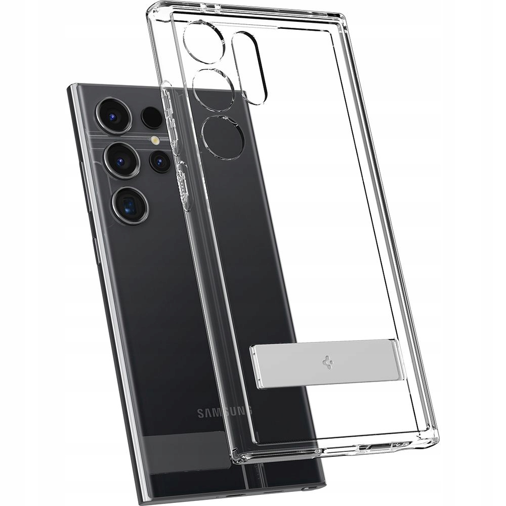 Pouzdro Spigen pro Galaxy S24 Ultra, kryt, obal, kryt, pouzdro pouzdro KickStand