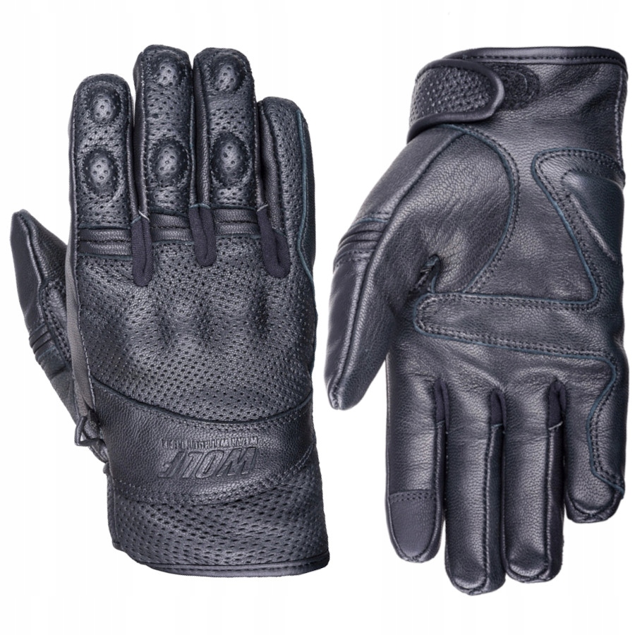 

Lekkie Rękawice Na Motocykl Skuter Wolf Racer XL